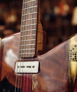 Michael Spalt Resin Top Guitar with Bigsby! Owned By R. Bogner - Image 6