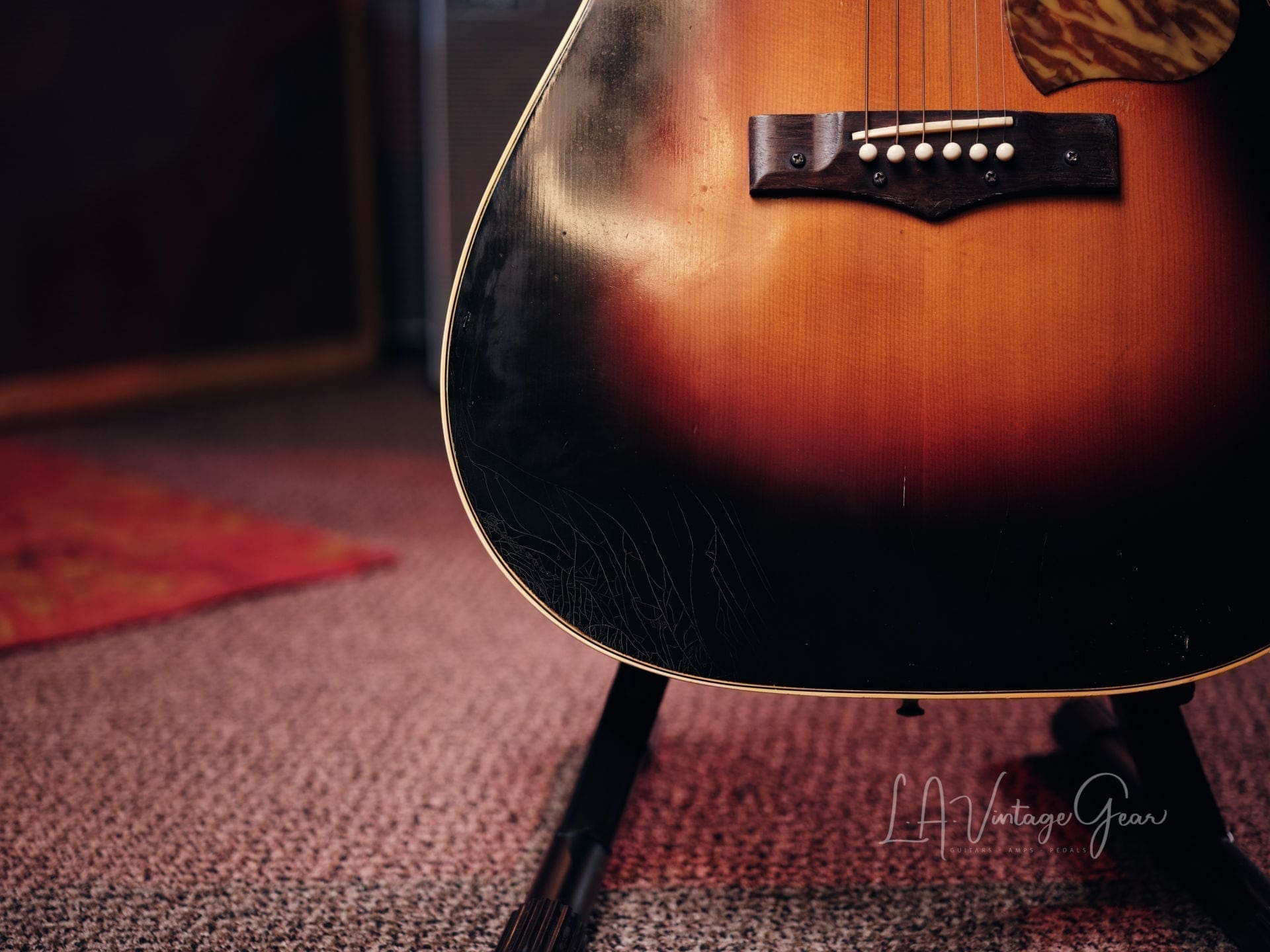 National 1954 1155 Acoustic Guitar - Owners Personal Guitar - Image 8