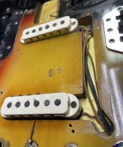 Fender 1966 Jaguar Electric Guitar - Sunburst Finish - All Original! - Image 16