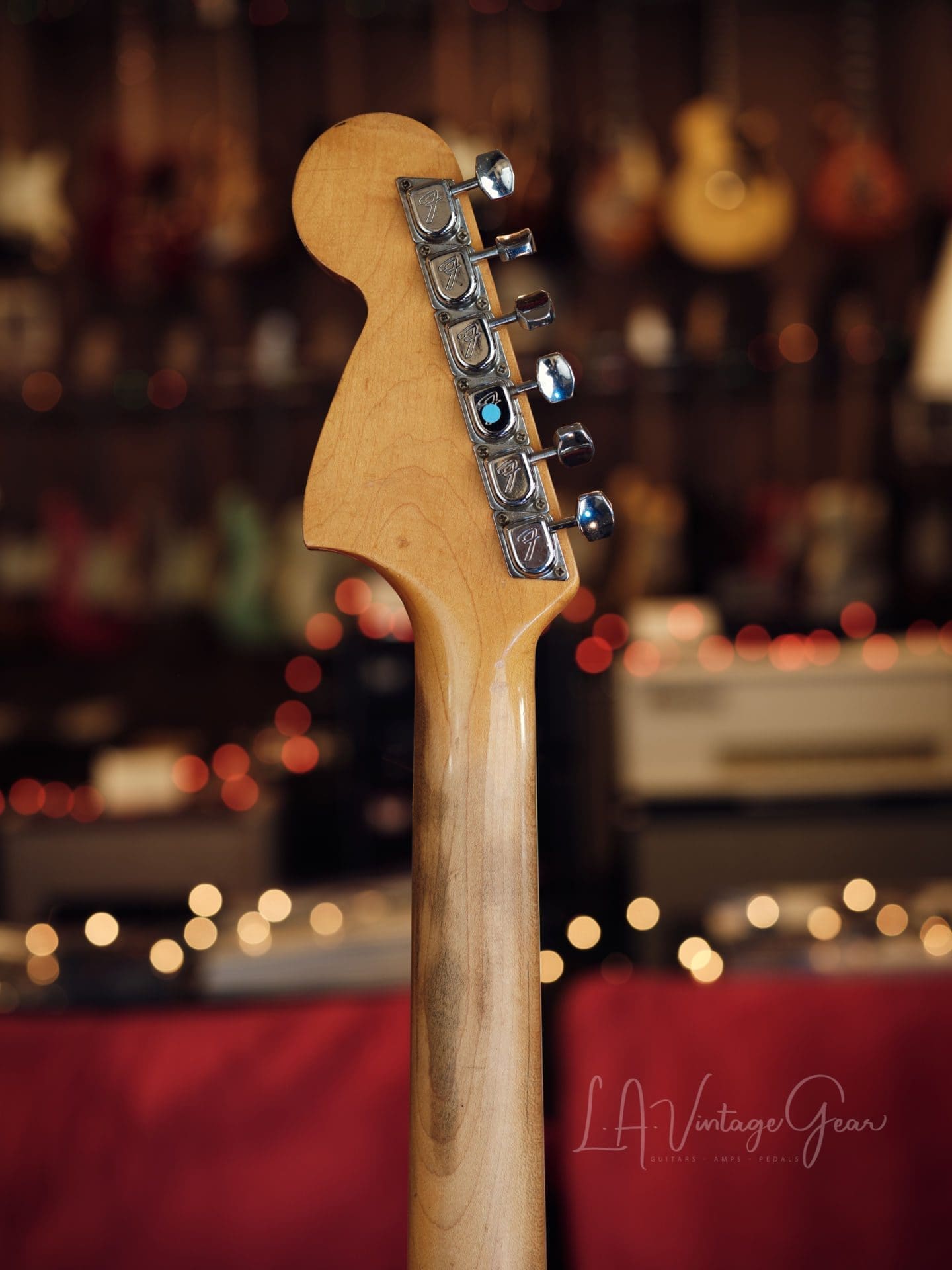 Fender 1966 Jaguar Electric Guitar - Sunburst Finish - All Original! - Image 11