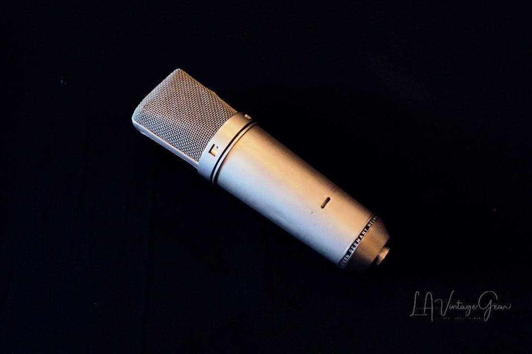 Neumann Vintage 1970 U87 Microphone with Mounting Adapter - from the Studio of Smokey Robinson - Image 2