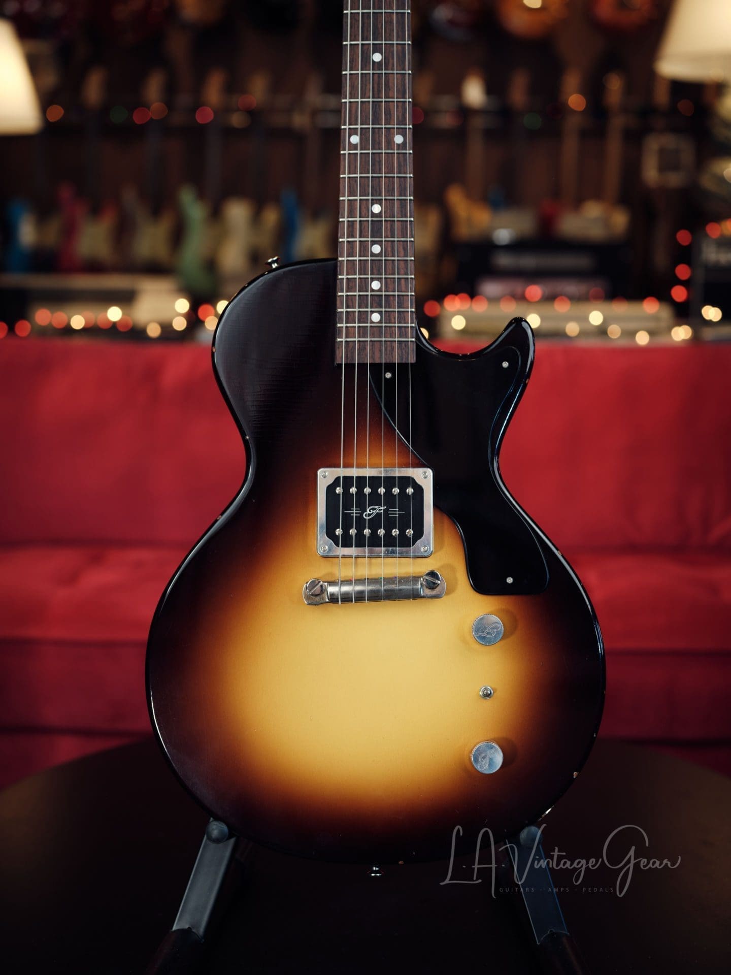 Omerta 'LP Jr' Style Light Relic Electric Guitar by Fiam Guitars - Exclusive to L.A. Vintage Gear! - Image 3