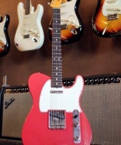 Fender Custom Shop Telecaster 63 Fiesta Red Journeyman Relic Electric Guitar 2019-Ash Body & Rosewood Neck! - Image 2