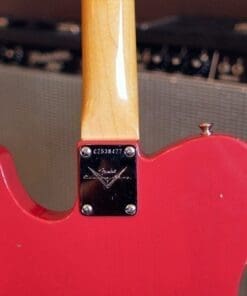 Fender Custom Shop Telecaster 63 Fiesta Red Journeyman Relic Electric Guitar 2019-Ash Body & Rosewood Neck! - Image 15