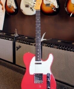 Fender Custom Shop Telecaster 63 Fiesta Red Journeyman Relic Electric Guitar 2019-Ash Body & Rosewood Neck!