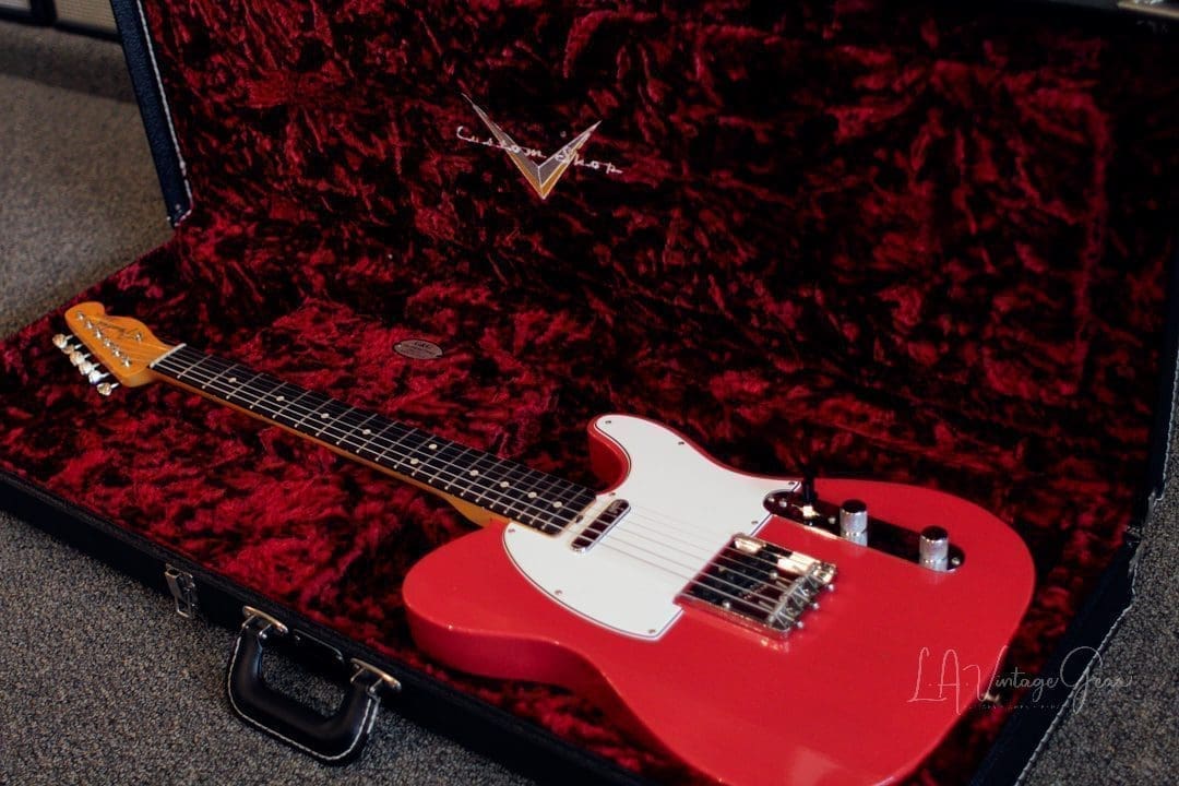 Fender Custom Shop Telecaster 63 Fiesta Red Journeyman Relic