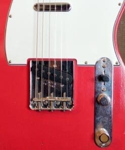 Fender Custom Shop Telecaster 63 Fiesta Red Journeyman Relic Electric Guitar 2019-Ash Body & Rosewood Neck! - Image 7