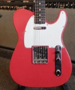 Fender Custom Shop Telecaster 63 Fiesta Red Journeyman Relic Electric Guitar 2019-Ash Body & Rosewood Neck! - Image 8