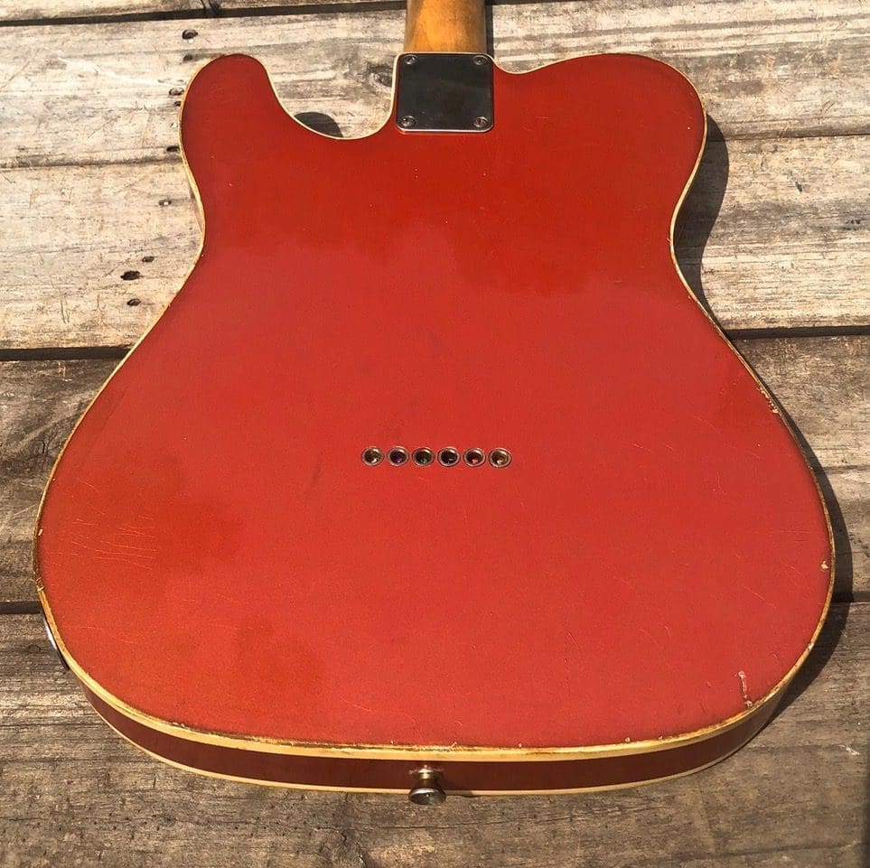 Danocaster Single Cut Double Bound T-Style Electric Guitar in