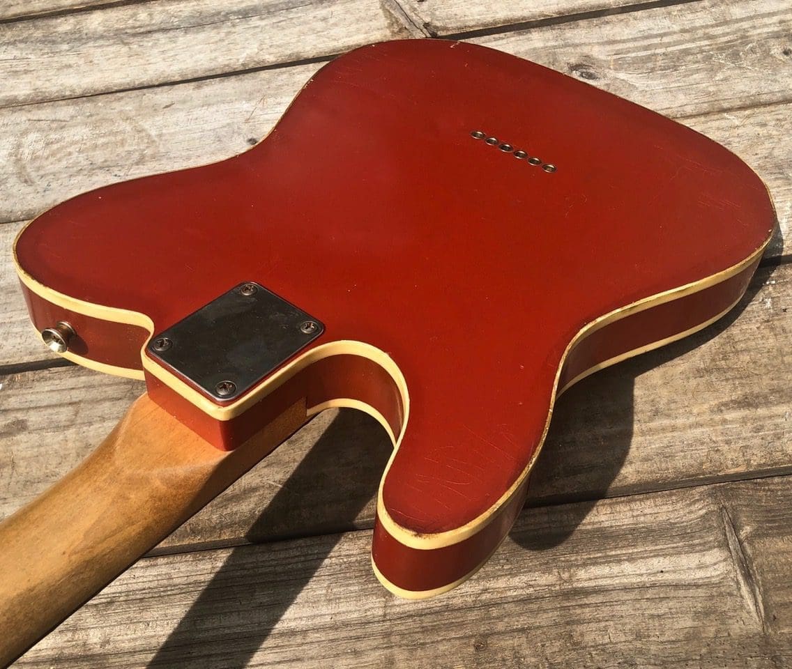 Danocaster Single Cut Double Bound T-Style Electric Guitar in