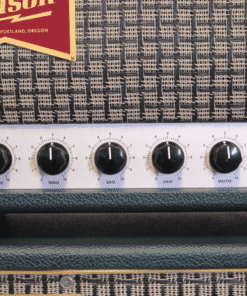 Benson Vincent 30 Watt Channel Switching Head & 2x12 Open Back Cab - Green Tolex - Mint Condition! - Image 7