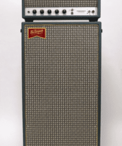 Benson Vincent 30 Watt Channel Switching Head & 2x12 Open Back Cab - Green Tolex - Mint Condition! - Image 3