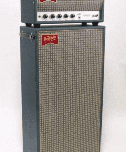 Benson Vincent 30 Watt Channel Switching Head & 2x12 Open Back Cab - Green Tolex - Mint Condition! - Image 4
