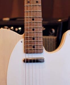 Xotic XTC1 T-Style Lightly Relic'd  Electric Guitar-Whiteguard Blonde Roasted Flame Maple Neck #2334 - Image 3