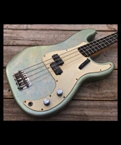 Danocaster Bass Guitar - Lace Finish & 2 Piece Alder Body! - Image 2