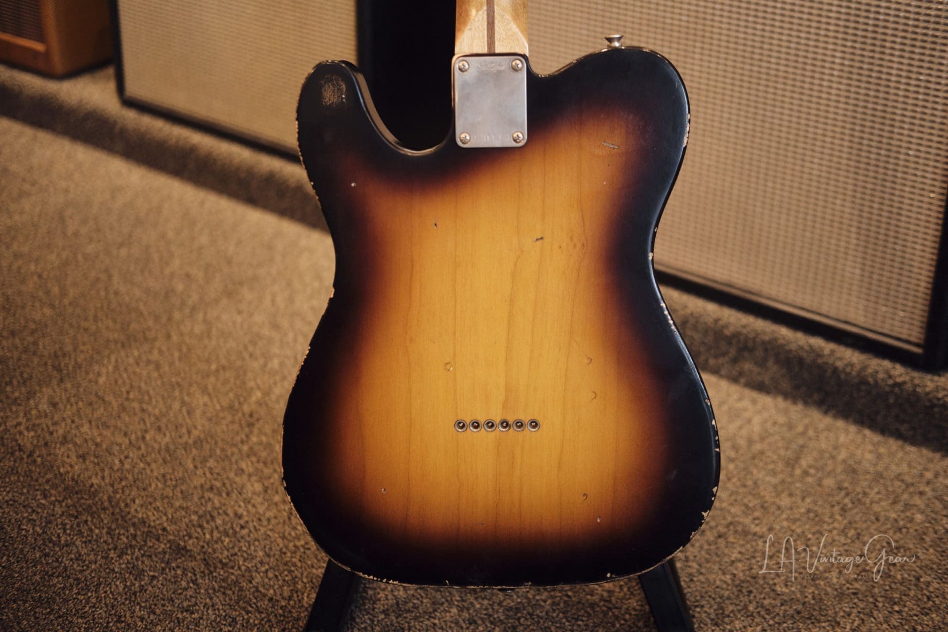K-Line Truxton T-Style Electric Guitar - 2 Tone Sunburst #020113 - Image 7