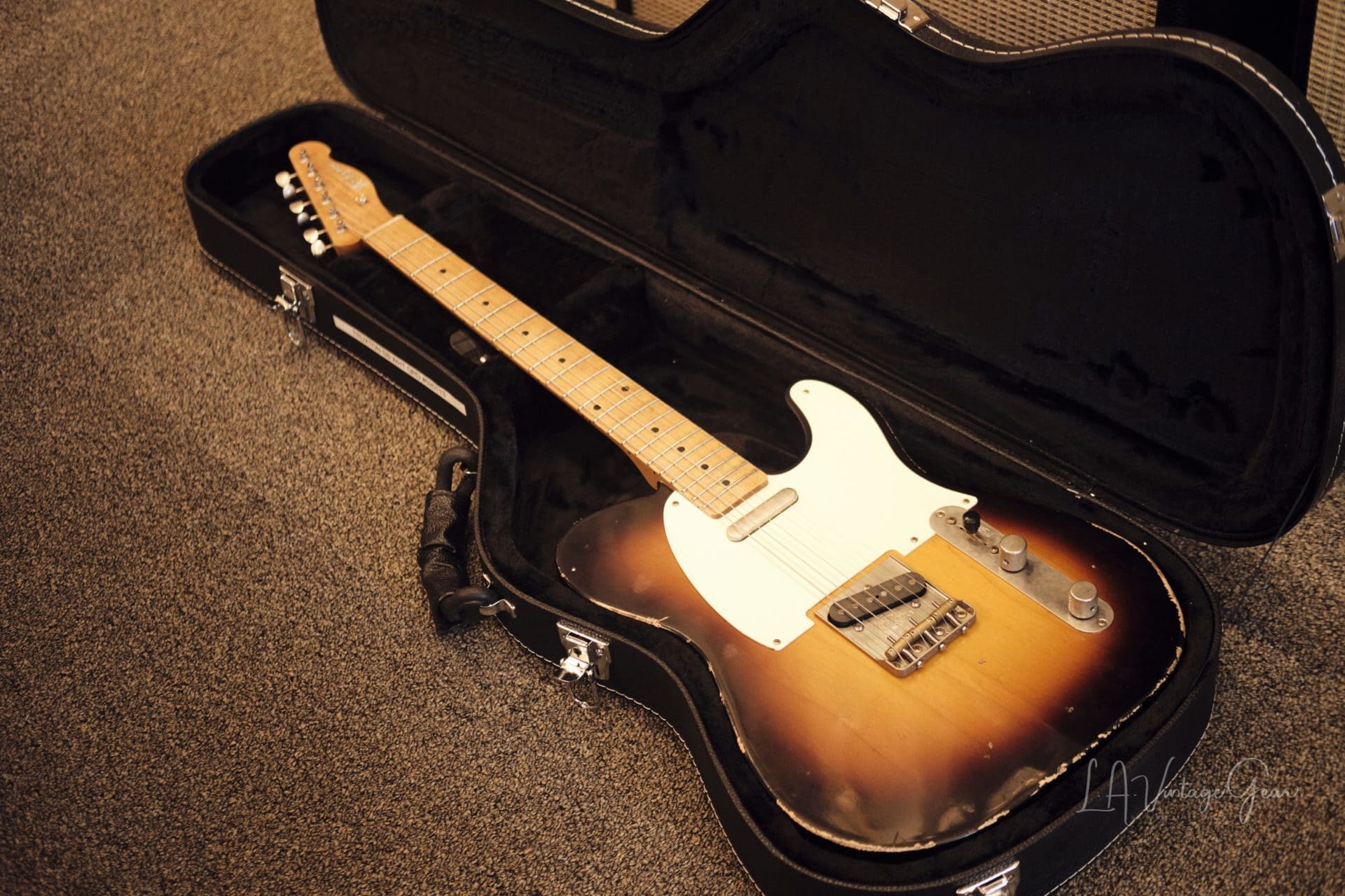 K-Line Truxton T-Style Electric Guitar - 2 Tone Sunburst #020113 - Image 16