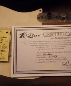 K-Line Truxton T-Style Electric Guitar - 2 Tone Sunburst #020113 - Image 15