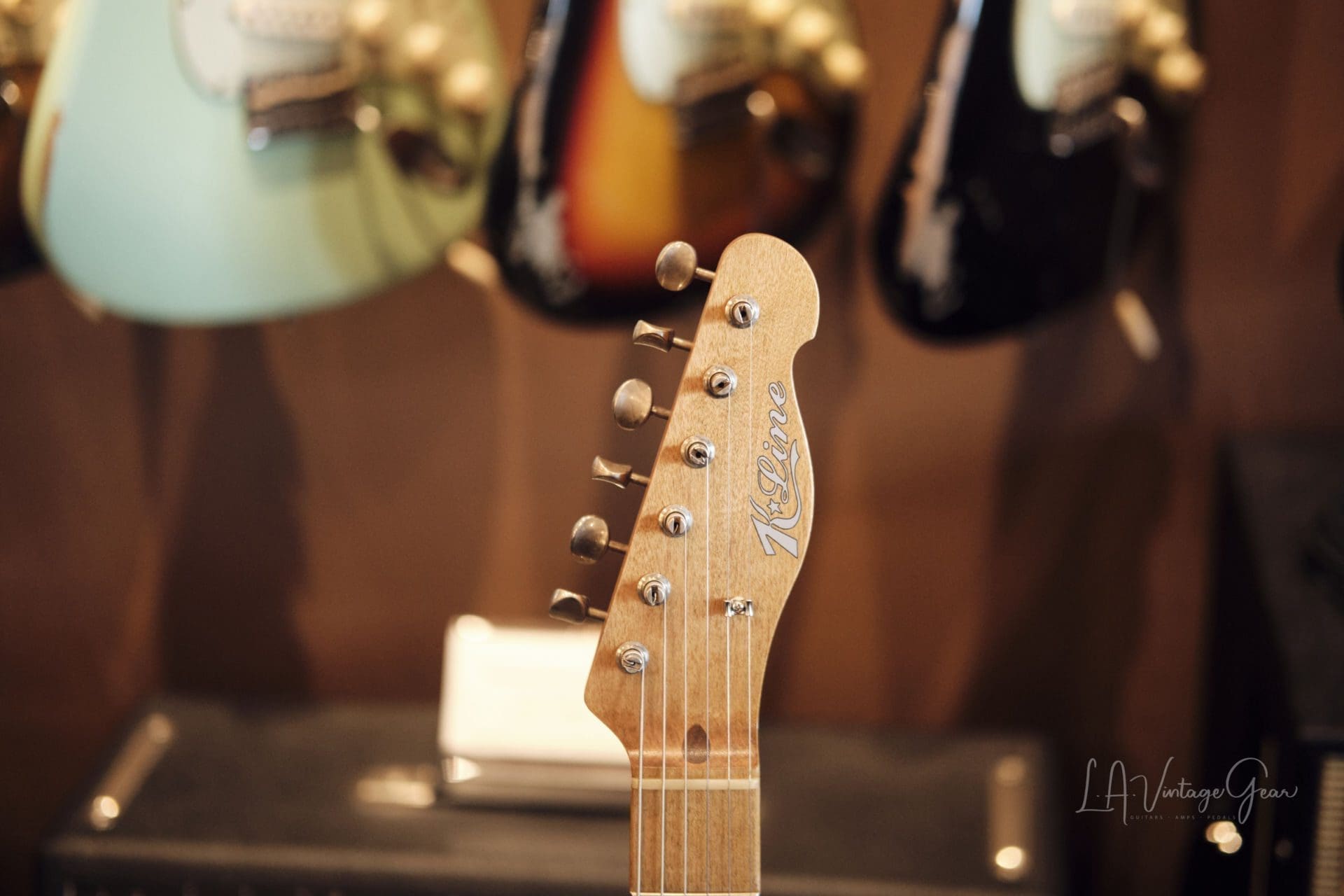 K-Line Truxton T-Style Electric Guitar - 2 Tone Sunburst #020113 - Image 10