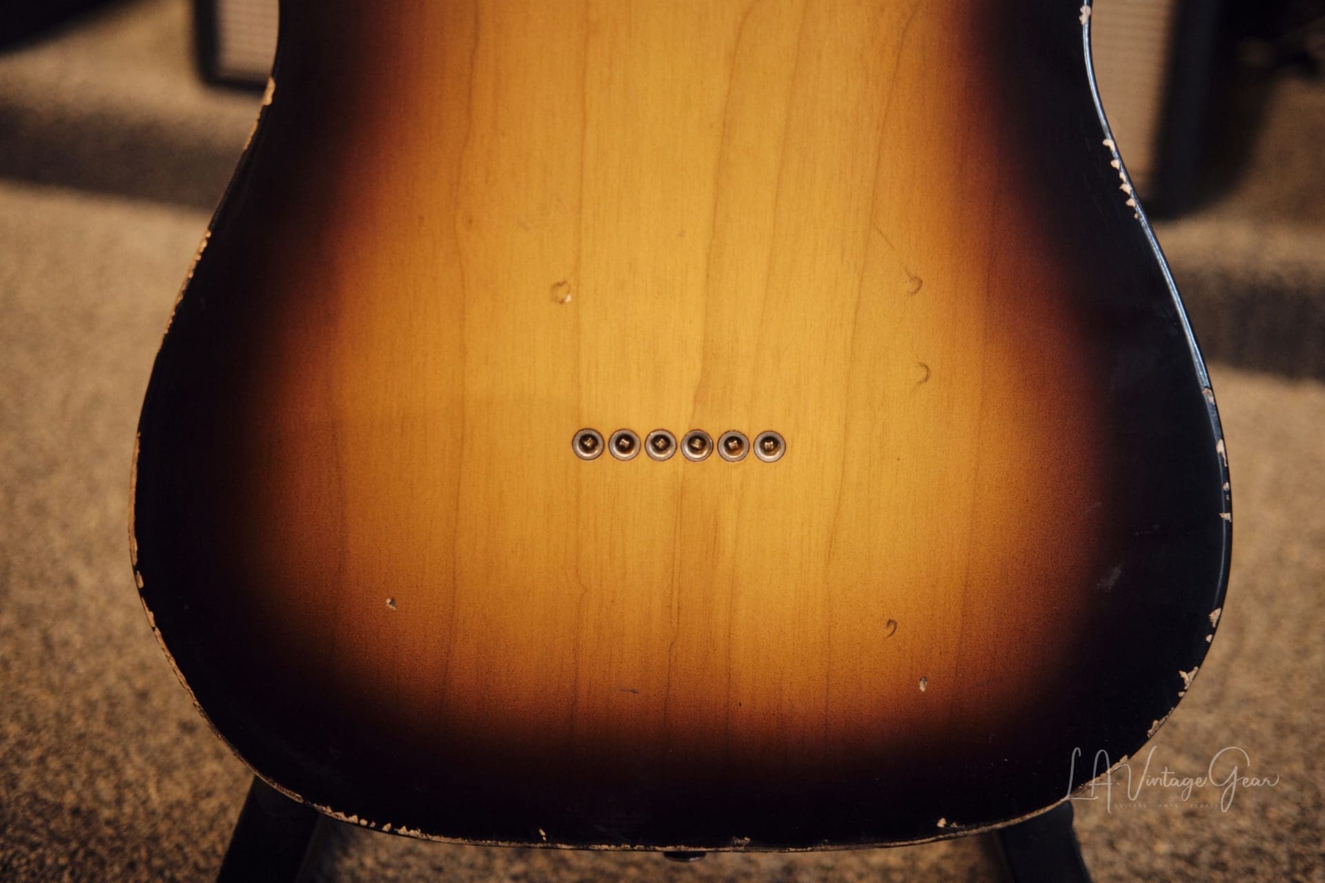 K-Line Truxton T-Style Electric Guitar - 2 Tone Sunburst #020113 - Image 9