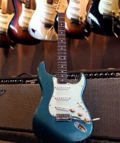 K-Line Springfield S-Style Electric Guitar - Lake Placid Blue Finish #620104