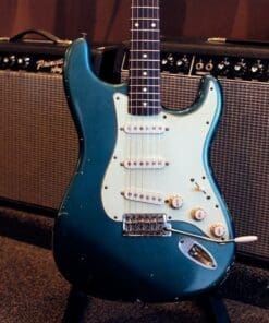 K-Line Springfield S-Style Electric Guitar - Lake Placid Blue Finish #620104 - Image 2