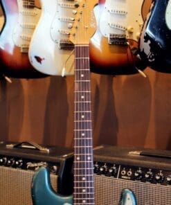 K-Line Springfield S-Style Electric Guitar - Lake Placid Blue Finish #620104 - Image 14