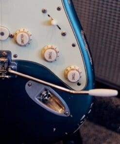 K-Line Springfield S-Style Electric Guitar - Lake Placid Blue Finish #620104 - Image 7