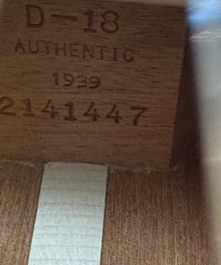Martin D-18 1939 Authentic Series Acoustic Guitar - Great for Performance & Recording! - Image 15