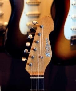 K-Line Springfield S-Style Electric Guitar - Blonde Finish #620091 - Image 16