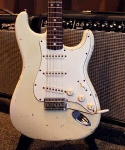Fender Custom Shop '69 Relic'd Stratocaster 02' - Vintage White Finish & Abigail Pickups - She Rocks - Image 2