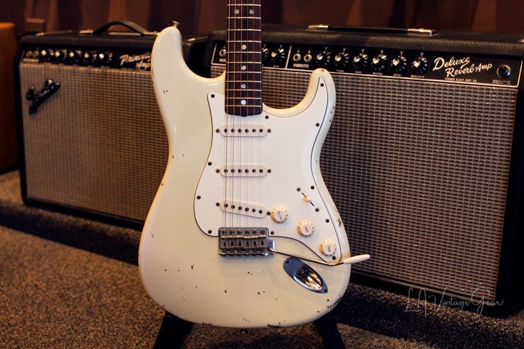 Fender Custom Shop '69 Relic'd Stratocaster 02' - Vintage White Finish & Abigail Pickups - She Rocks - Image 2