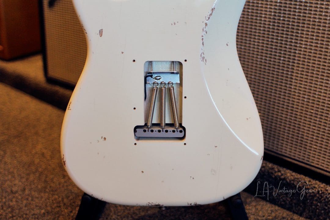 Fender Custom Shop '69 Relic'd Stratocaster 02' - Vintage White Finish & Abigail Pickups - She Rocks - Image 11