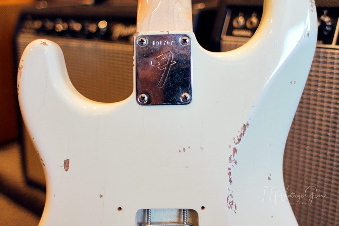 Fender Custom Shop '69 Relic'd Stratocaster 02' - Vintage White Finish & Abigail Pickups - She Rocks - Image 12
