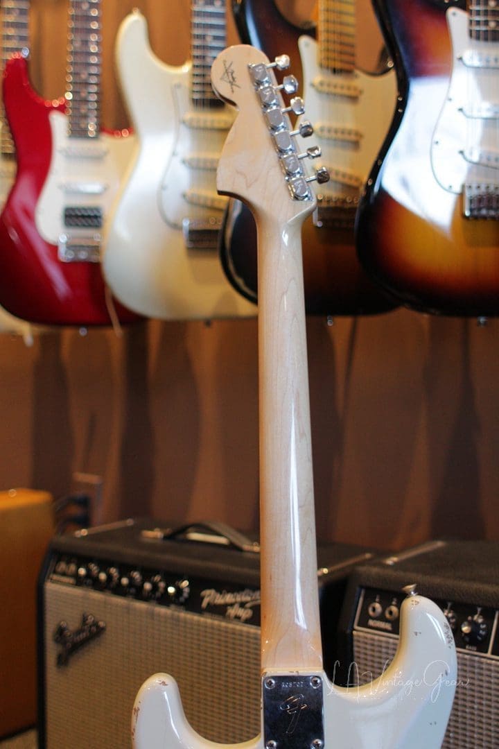 Fender Custom Shop '69 Relic'd Stratocaster 02' - Vintage White Finish & Abigail Pickups - She Rocks - Image 13