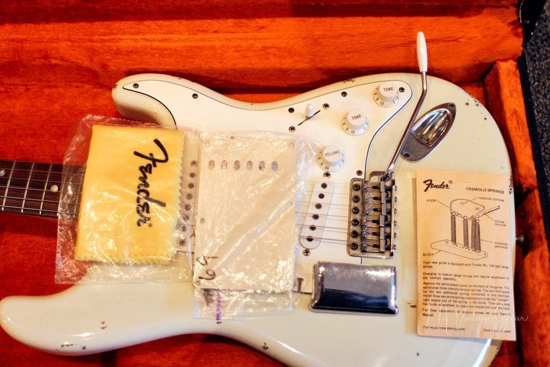 Fender Custom Shop '69 Relic'd Stratocaster 02' - Vintage White Finish & Abigail Pickups - She Rocks - Image 21