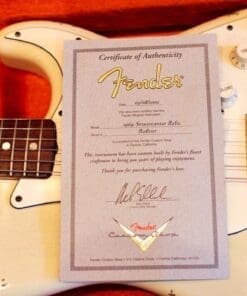 Fender Custom Shop '69 Relic'd Stratocaster 02' - Vintage White Finish & Abigail Pickups - She Rocks - Image 20