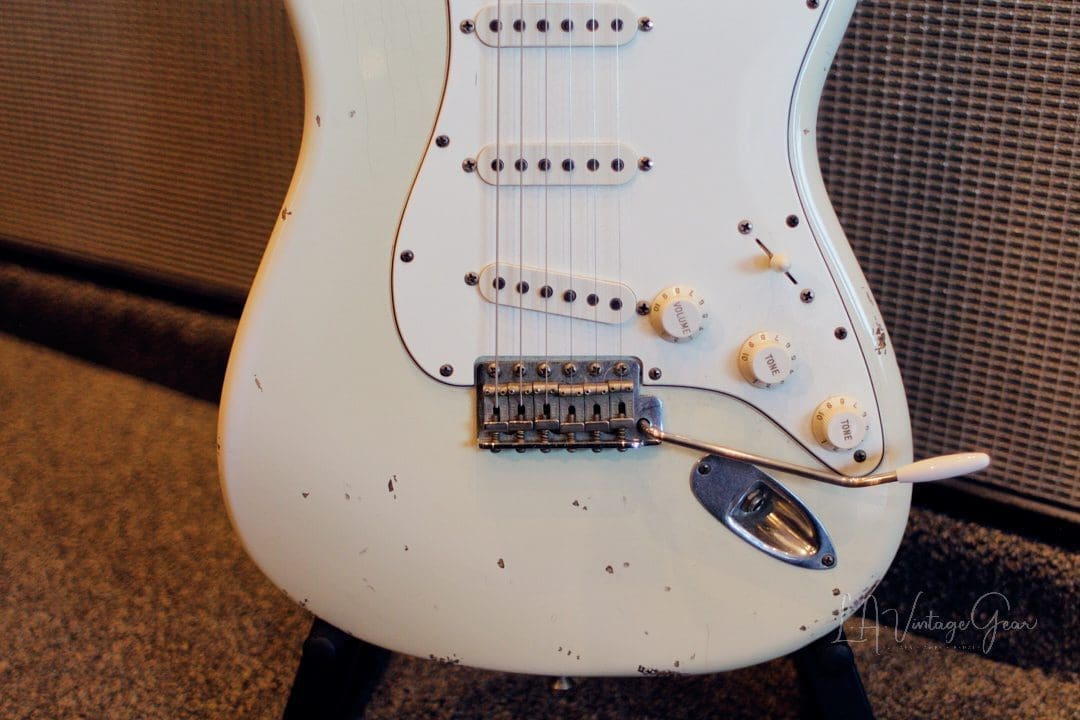 Fender Custom Shop '69 Relic'd Stratocaster 02' - Vintage White Finish & Abigail Pickups - She Rocks - Image 4