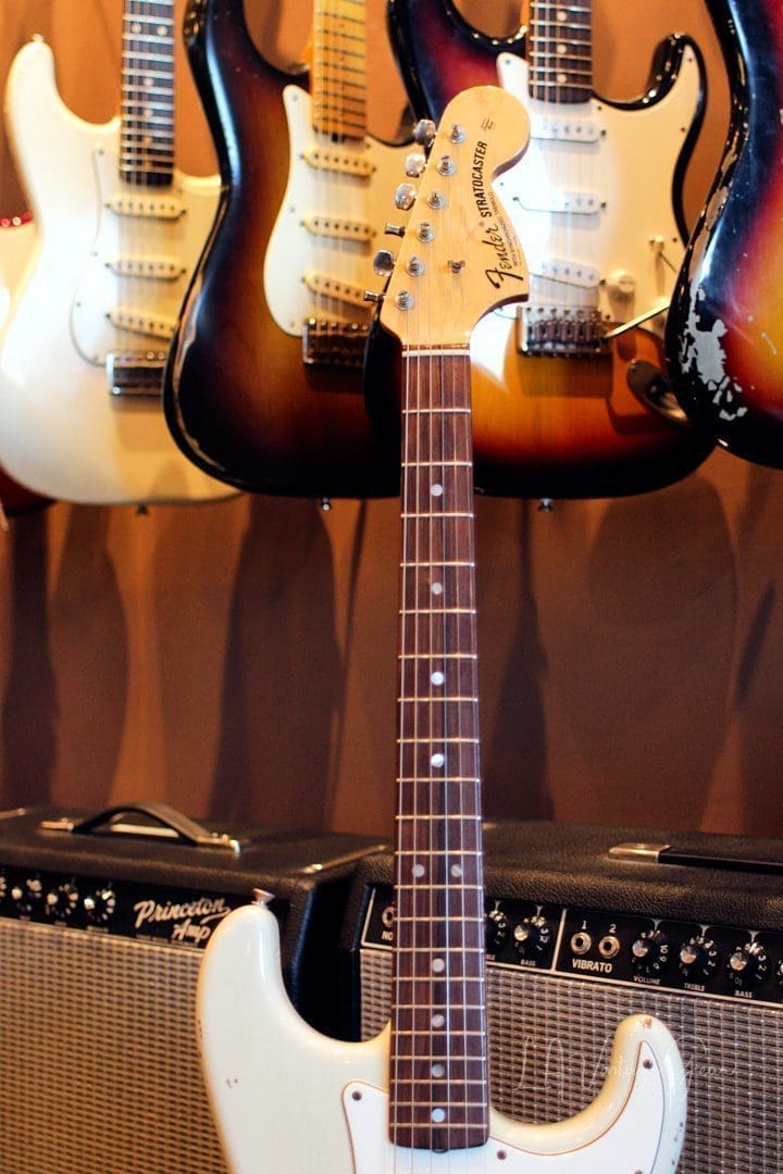 Fender Custom Shop '69 Relic'd Stratocaster 02' - Vintage White Finish & Abigail Pickups - She Rocks - Image 5