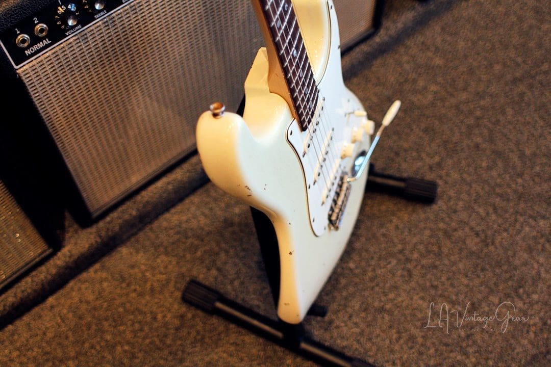 Fender Custom Shop '69 Relic'd Stratocaster 02' - Vintage White Finish & Abigail Pickups - She Rocks - Image 7