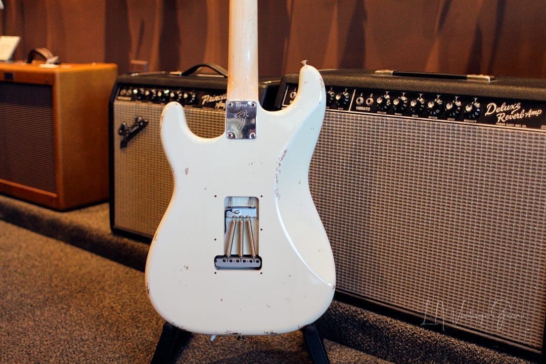 Fender Custom Shop '69 Relic'd Stratocaster 02' - Vintage White Finish & Abigail Pickups - She Rocks - Image 9