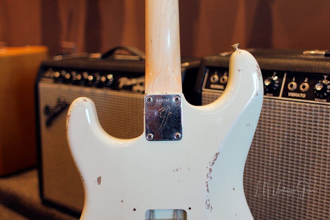 Fender Custom Shop '69 Relic'd Stratocaster 02' - Vintage White Finish & Abigail Pickups - She Rocks - Image 10