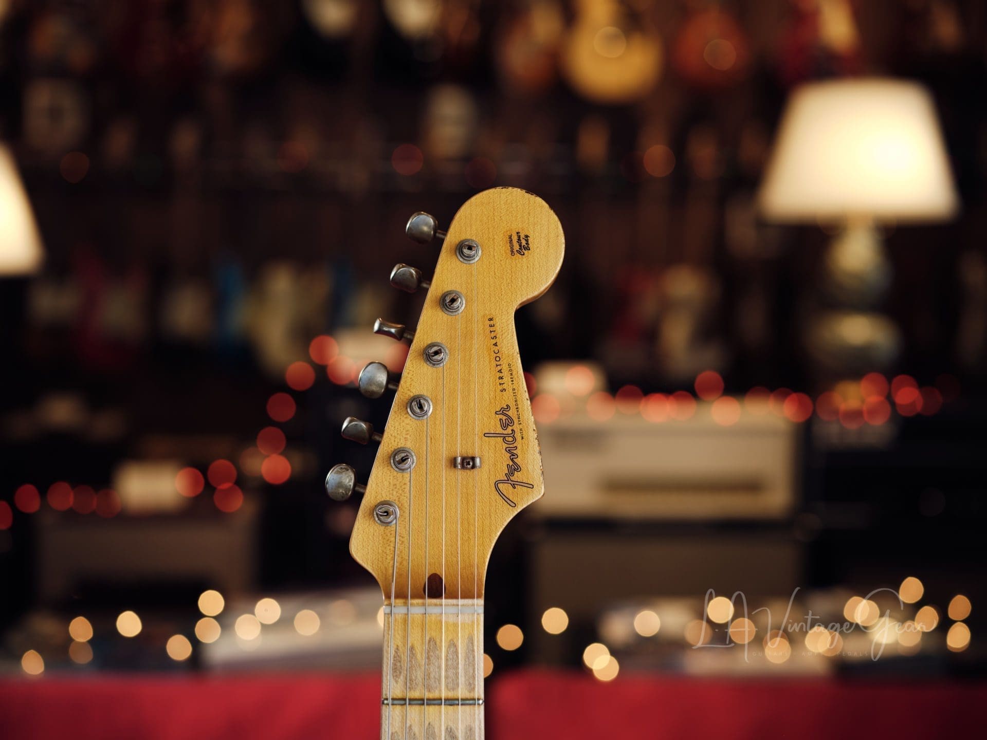 Fender Custom Shop '57 Heavy Relic Stratocaster (2010) - Butterscotch Finish - Image 12