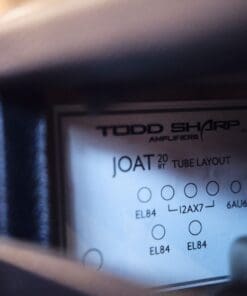 Todd Sharp JOAT20 Guitar Amplifier with Matching Head & Cab - In Blueberry Tolex with 2x EL84's - Image 13
