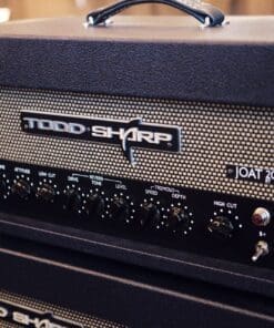 Todd Sharp JOAT20 Guitar Amplifier with Matching Head & Cab - In Blueberry Tolex with 2x EL84's - Image 2