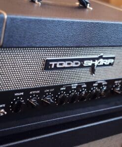 Todd Sharp JOAT20 Guitar Amplifier with Matching Head & Cab - In Blueberry Tolex with 2x EL84's - Image 3