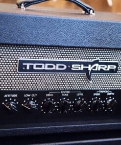 Todd Sharp JOAT20 Guitar Amplifier with Matching Head & Cab - In Blueberry Tolex with 2x EL84's - Image 4