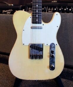 Danocaster Single Cut Blonde Whiteguard Electric Guitar with RW Fingerboard - Peter Florence Pickups! - Image 2