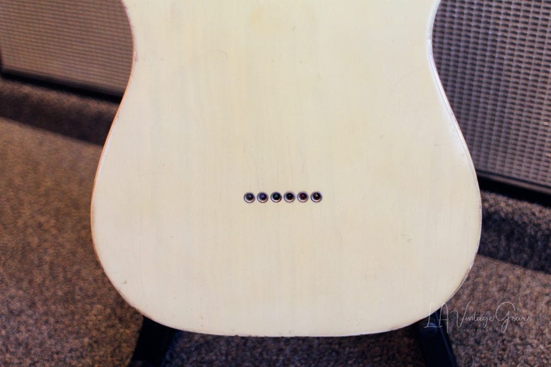 Danocaster Single Cut Blonde Whiteguard Electric Guitar with RW Fingerboard - Peter Florence Pickups! - Image 18