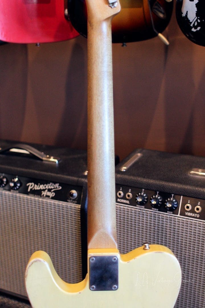 Danocaster Single Cut Blonde Whiteguard Electric Guitar with RW Fingerboard - Peter Florence Pickups! - Image 15